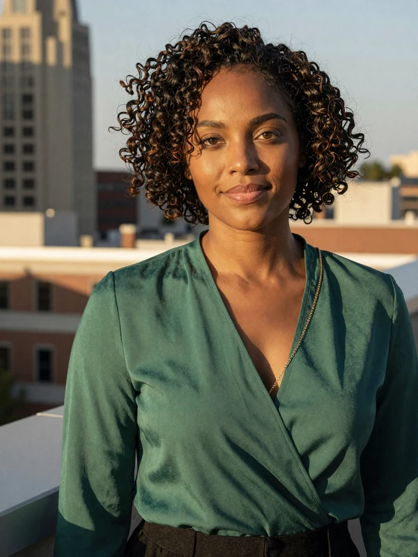 Maya Adebayo, single CNM profile on certified nurse midwife dating site, Atlanta