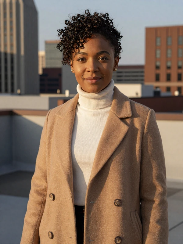 Imani Caldwell, single neuro rehab OT profile on dating app for medical professionals