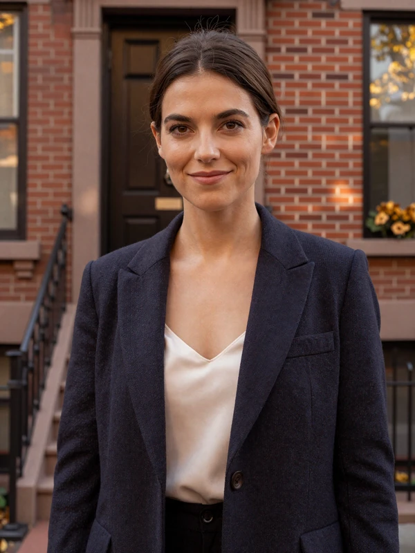 Adeline Marchetti, single school nurse LPN on nurse dating site, Boston