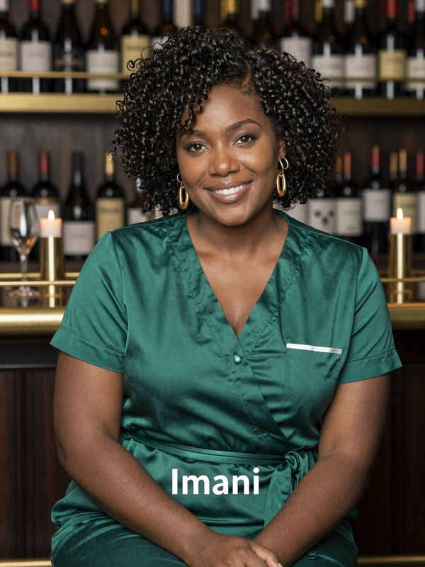 Imani Roberts, single cardiothoracic OR nurse on surgical nurse dating site