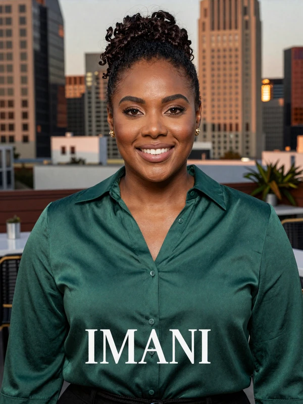 Imani Whitaker, single ER charge nurse profile on emergency nurse dating site